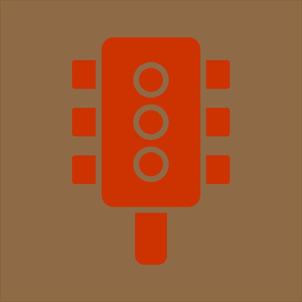 Traffic Light Icon Design vector