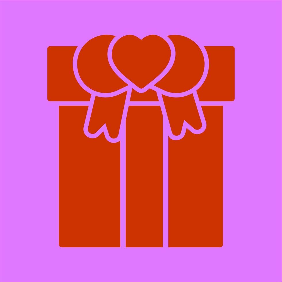 Gift Box Icon Design vector
