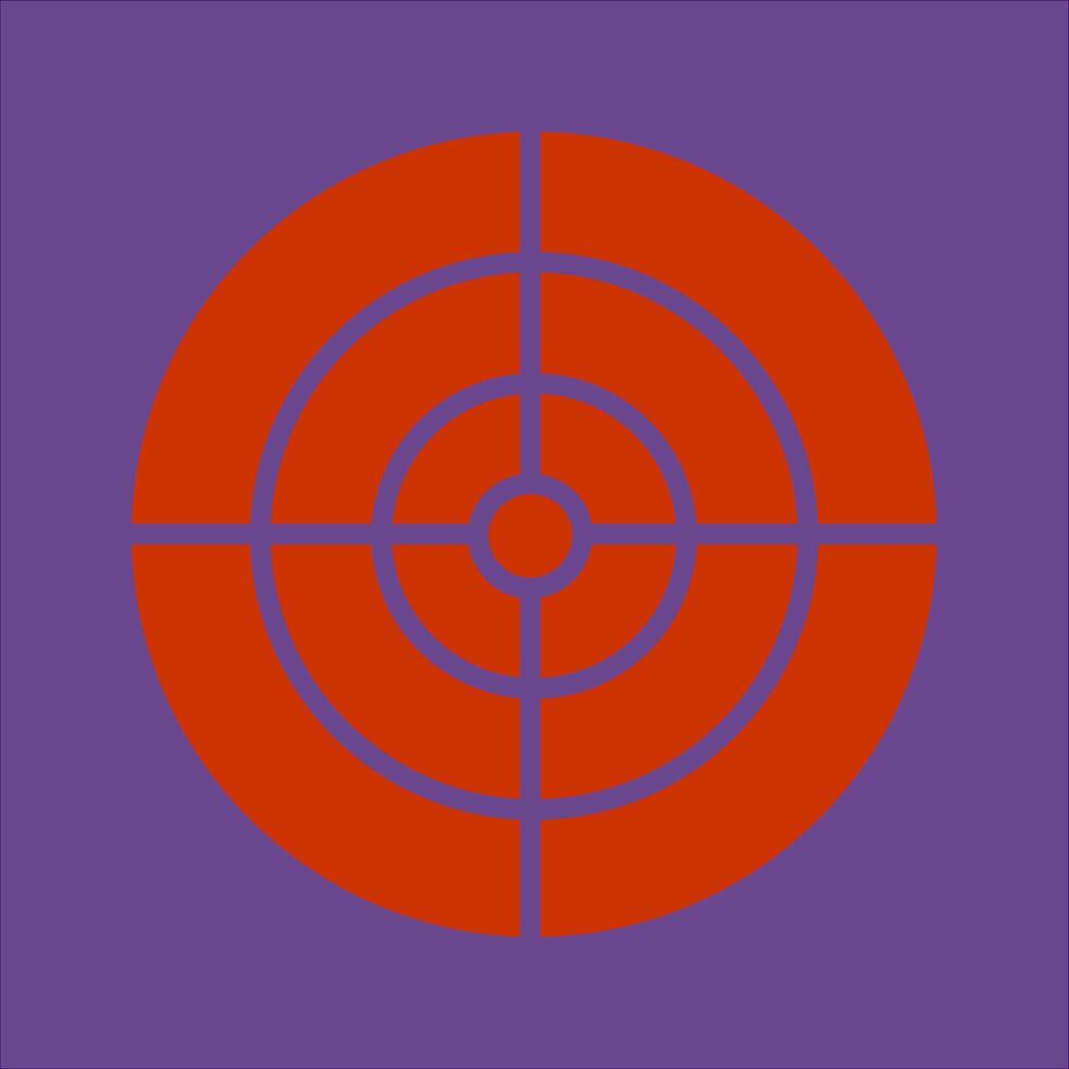 Target Icon Design vector