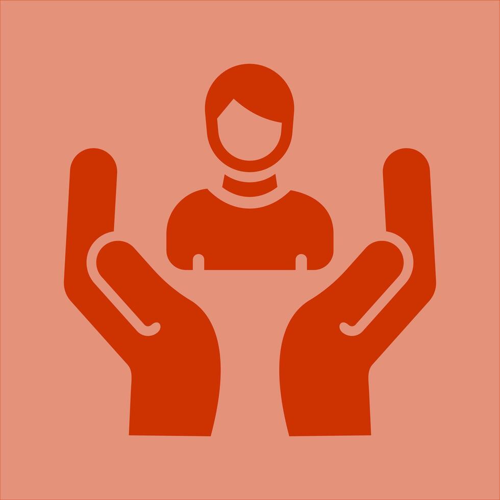 Employee Insurance Icon Design vector