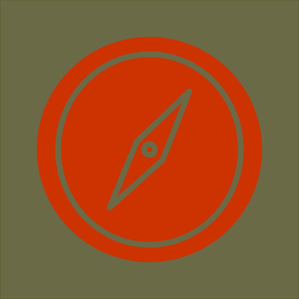 Compass Icon Design vector