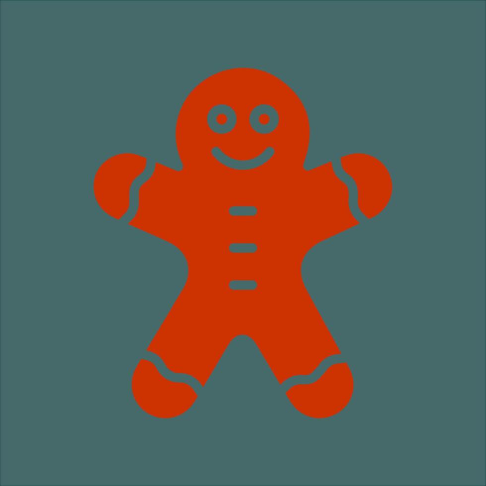Gingerbread Icon Design vector