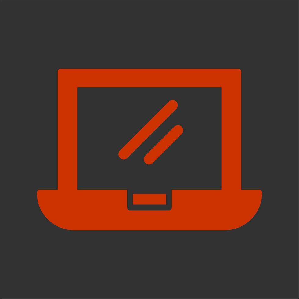 Laptop Icon Design vector
