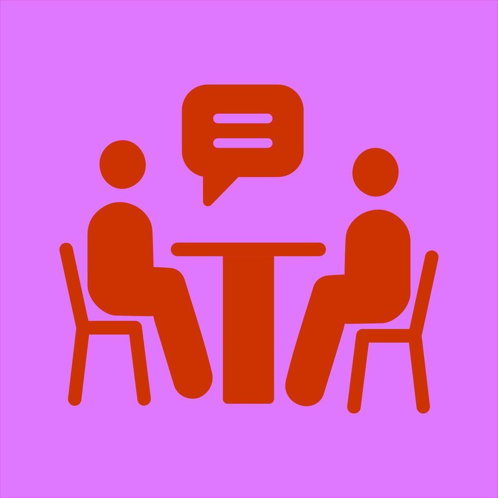News Interview Icon Design vector