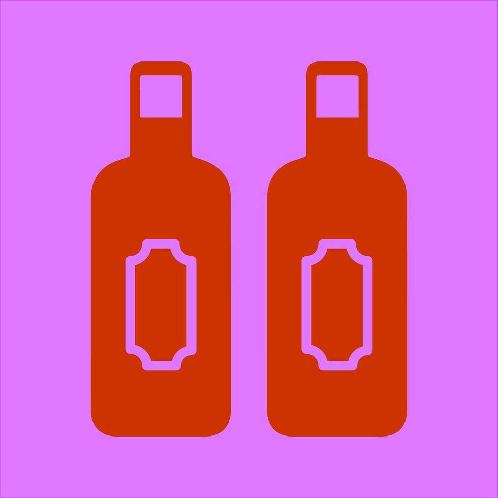 Wine Pairing Icon Design vector