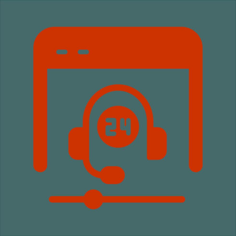 Support Forum Icon Design vector