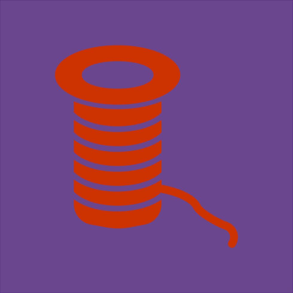 Thread Icon Design vector