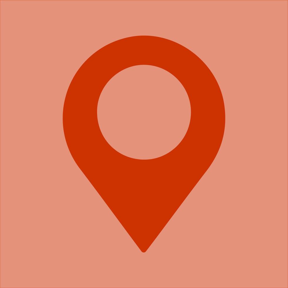 Map Pin Icon Design vector