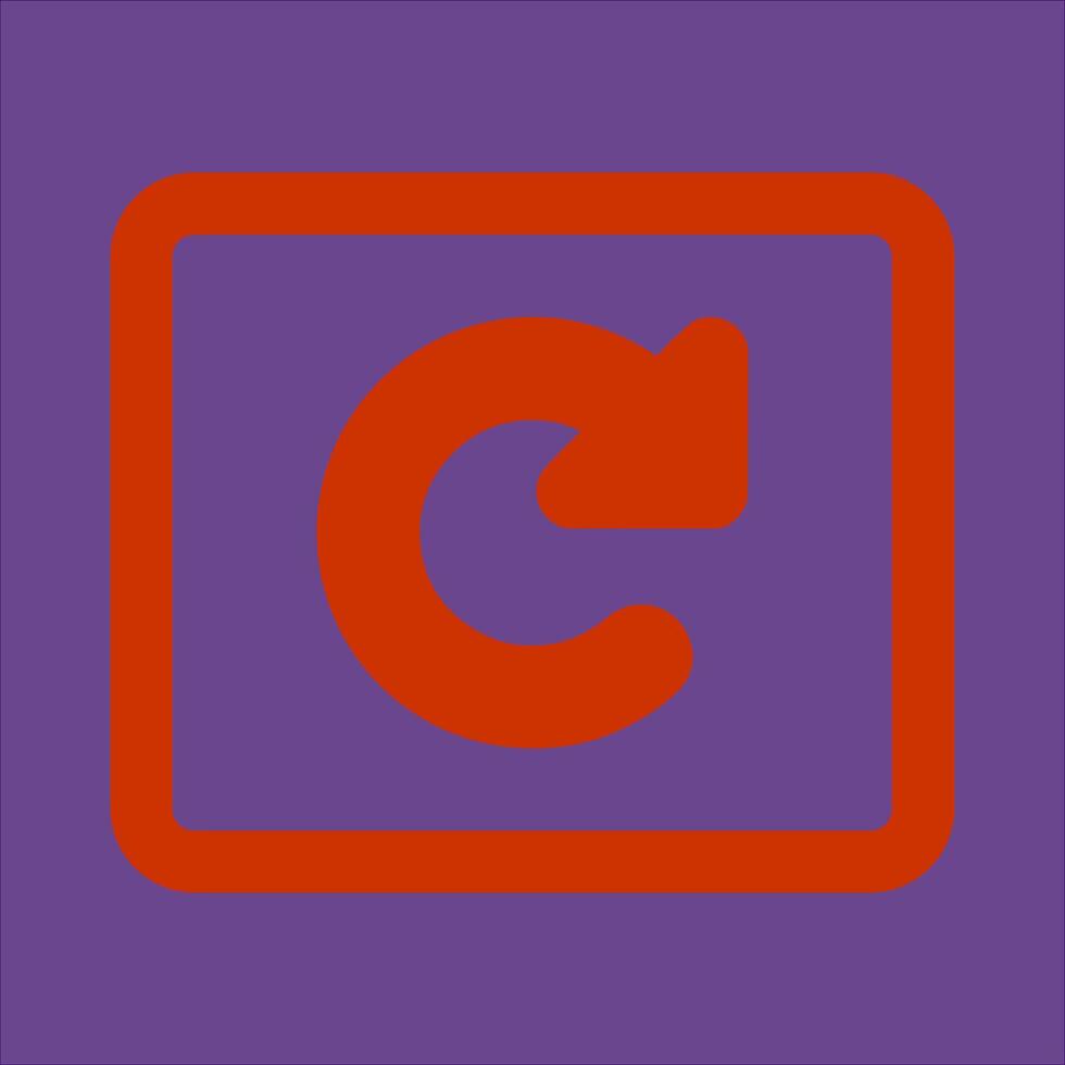 Refresh Symbol Icon Design vector