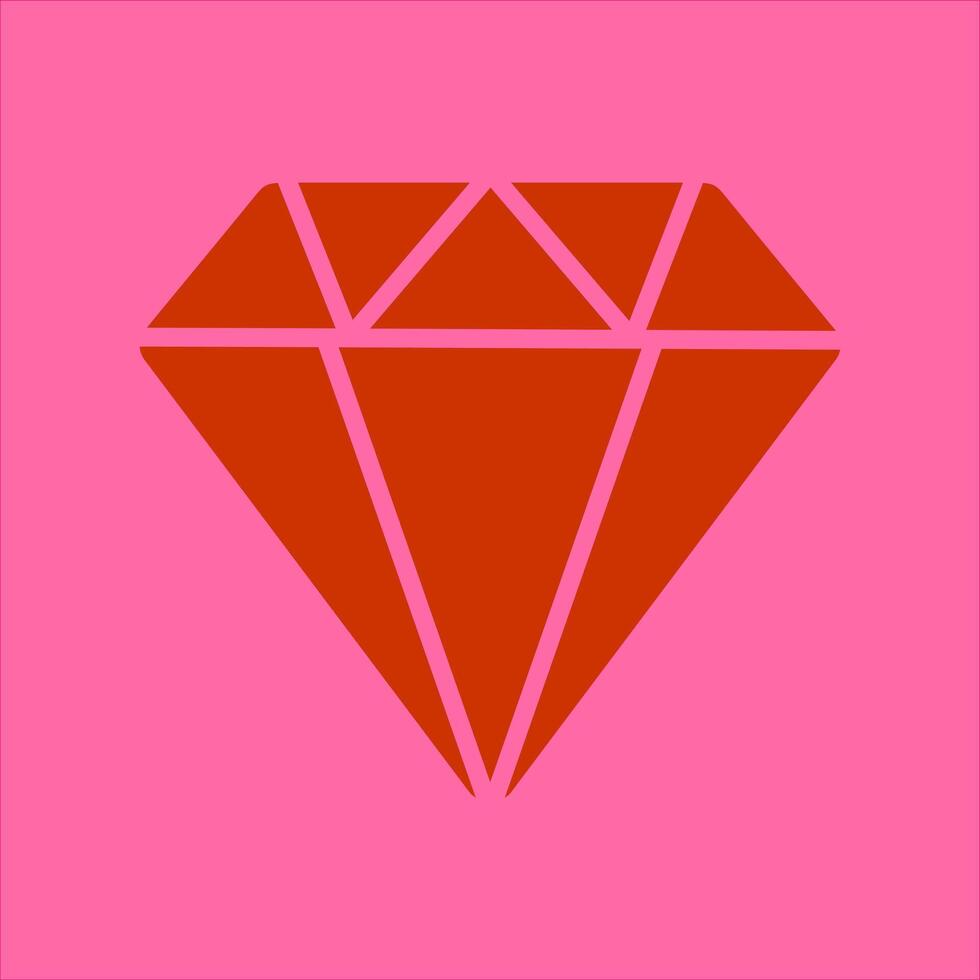 Diamond Icon Design vector