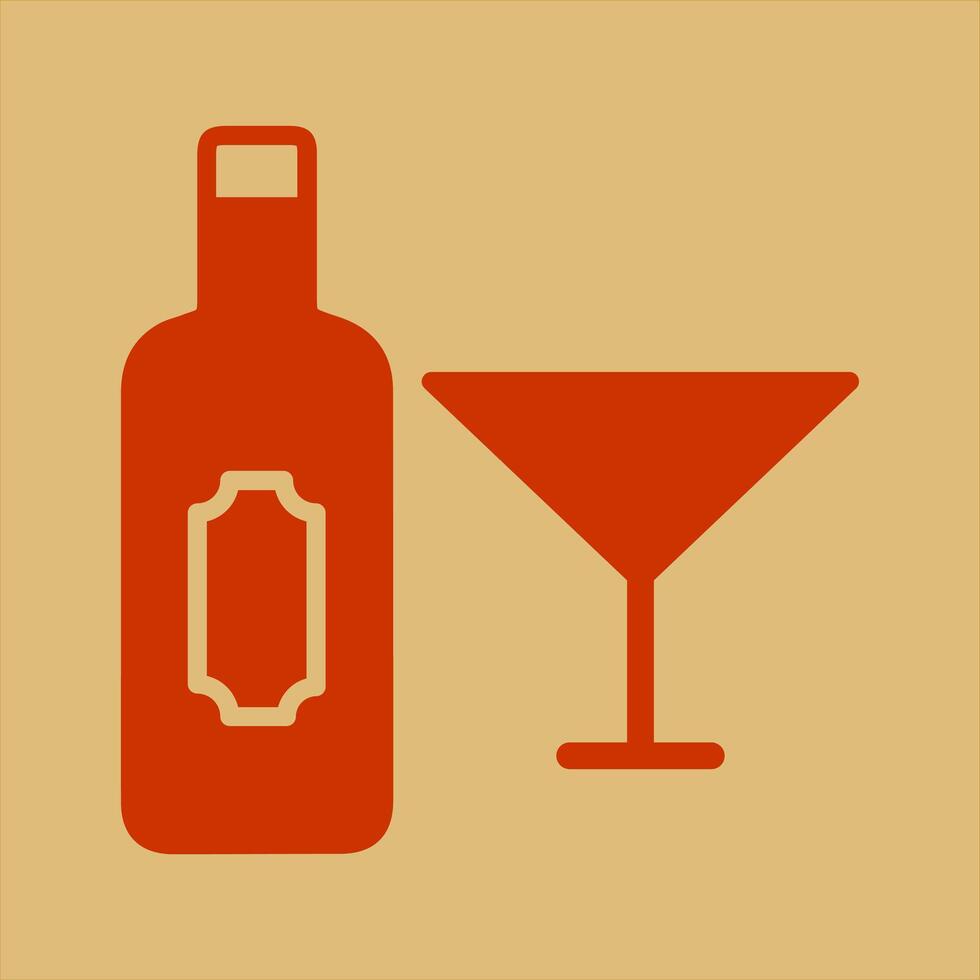 Wine Vine Icon Design vector