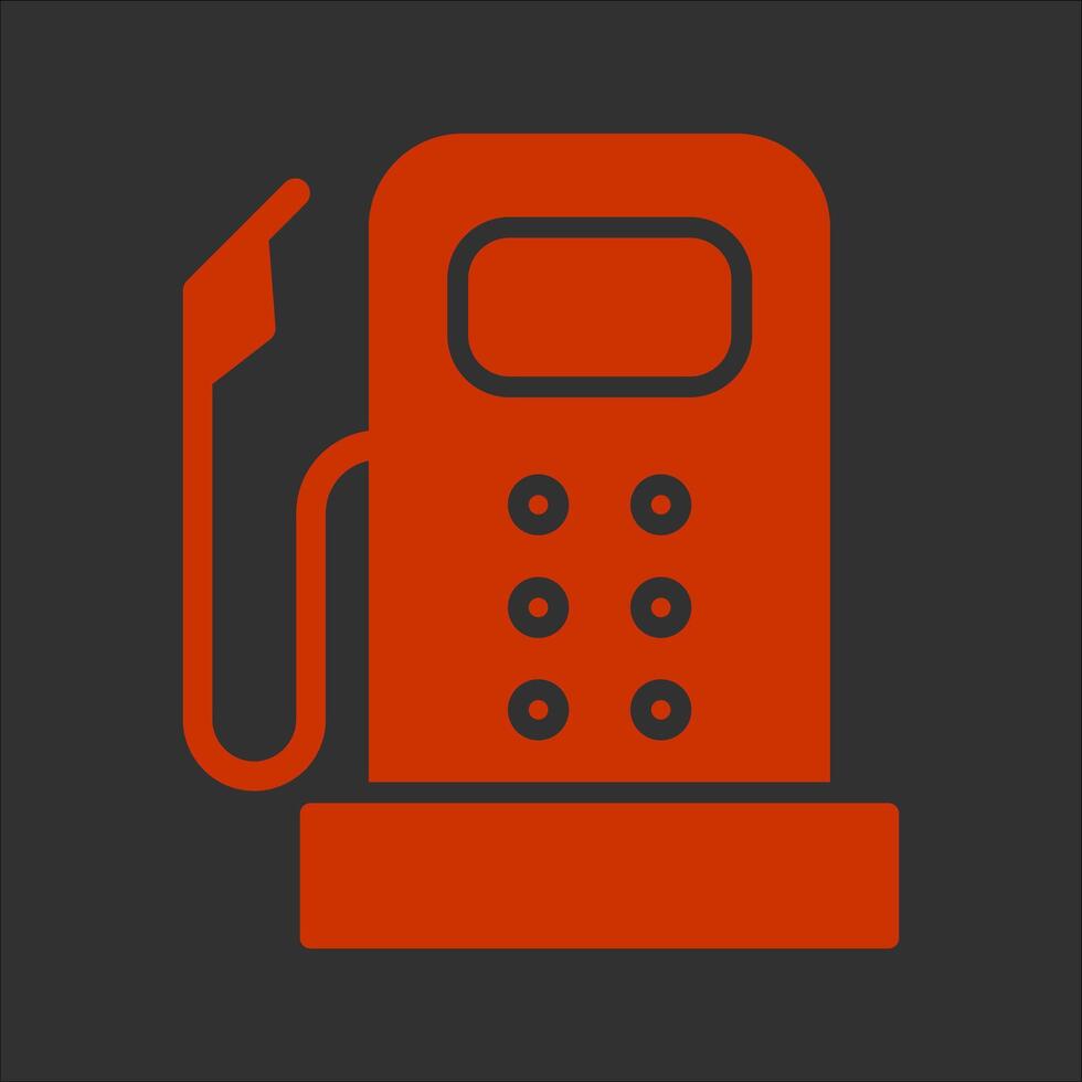 Fuel Pump Icon Design vector