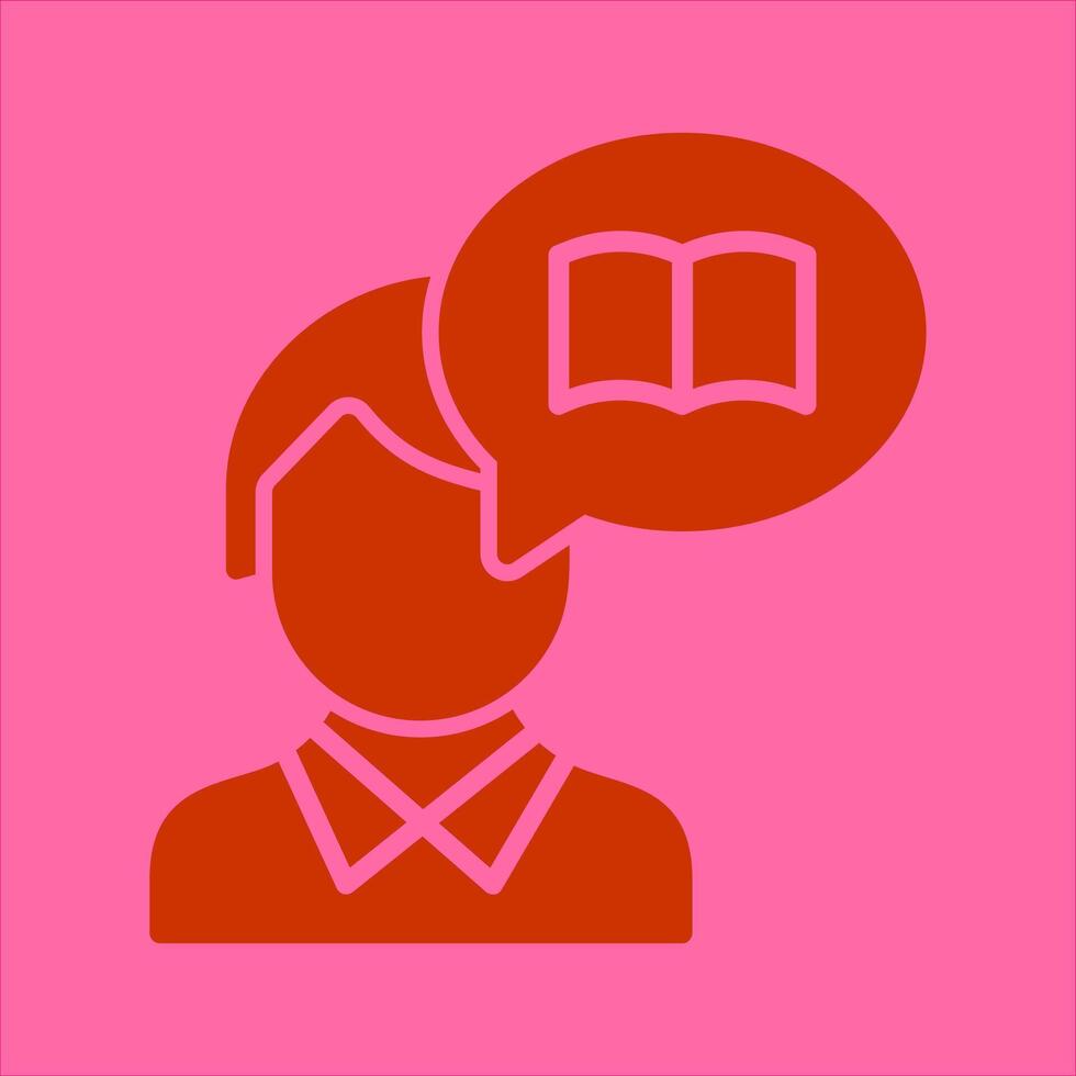 Storytelling Icon Design vector