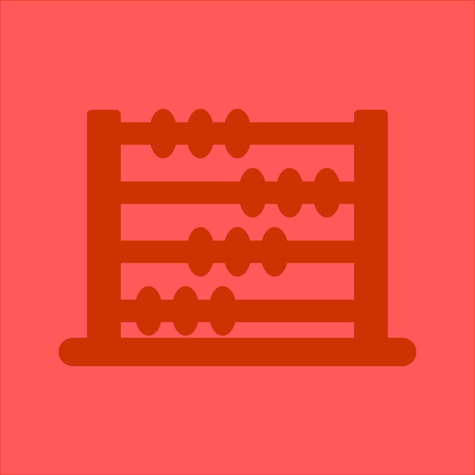 Abacus Icon Design vector