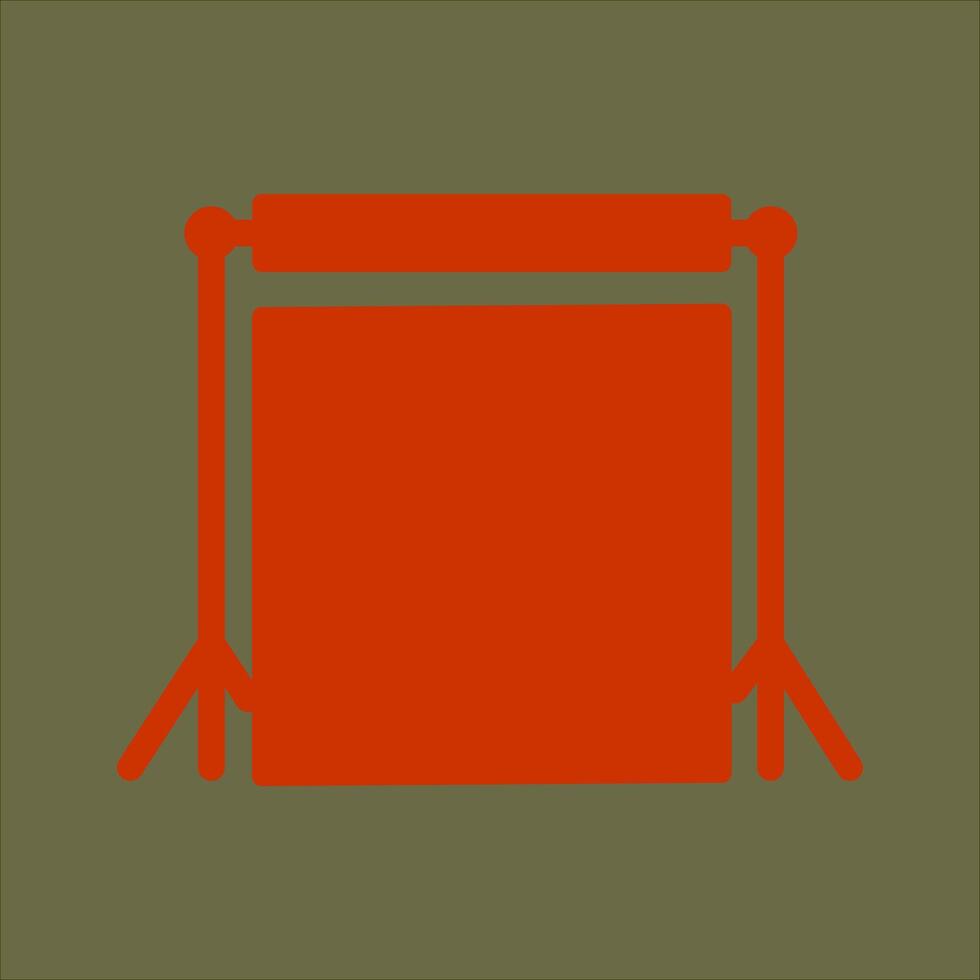 Photography Backdrops Icon Design vector