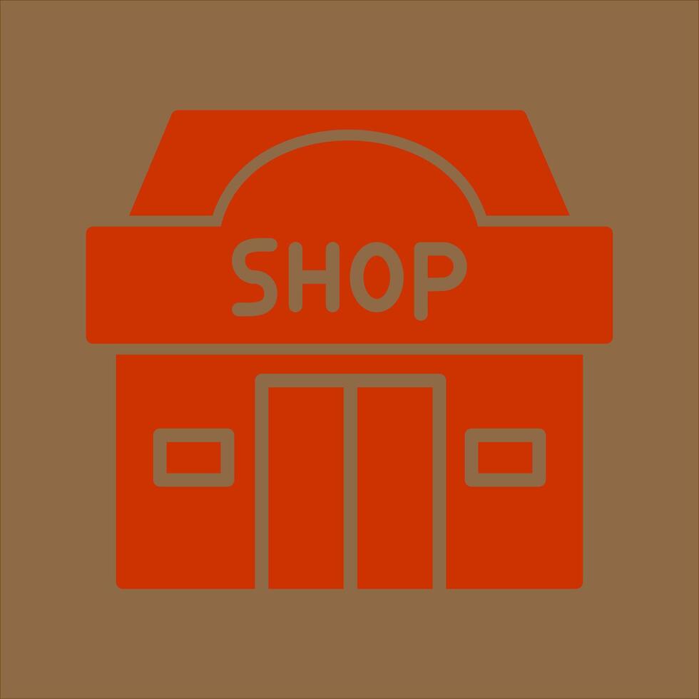 Store Icon Design vector