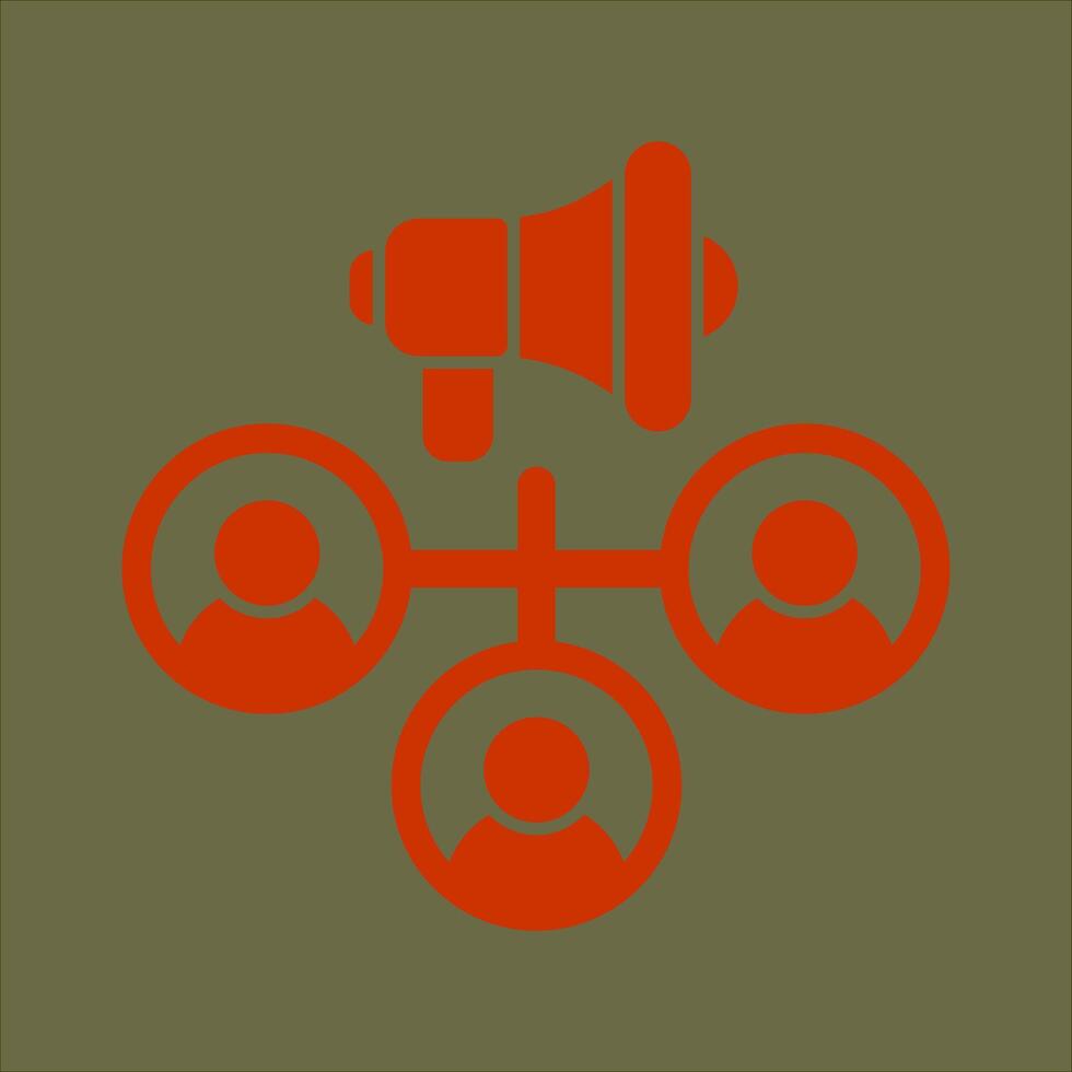 Affiliate Marketing Icon Design vector