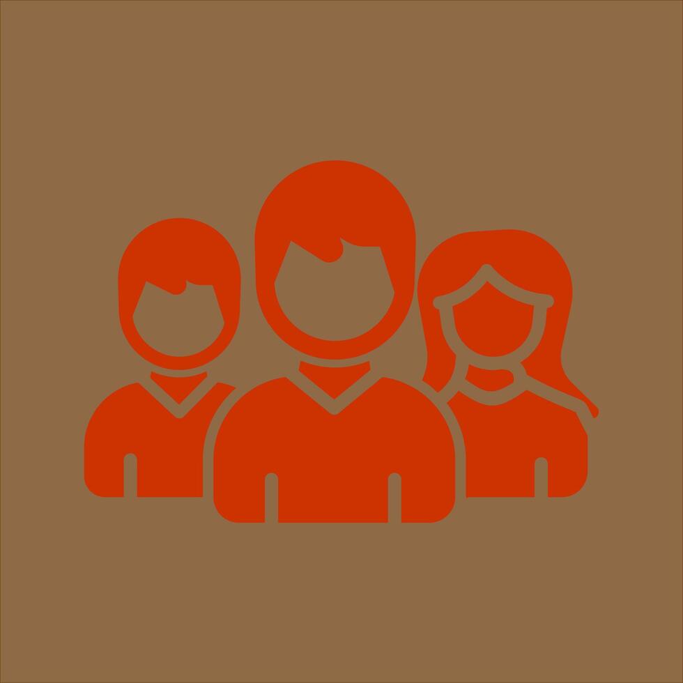 Group Photo Icon Design vector