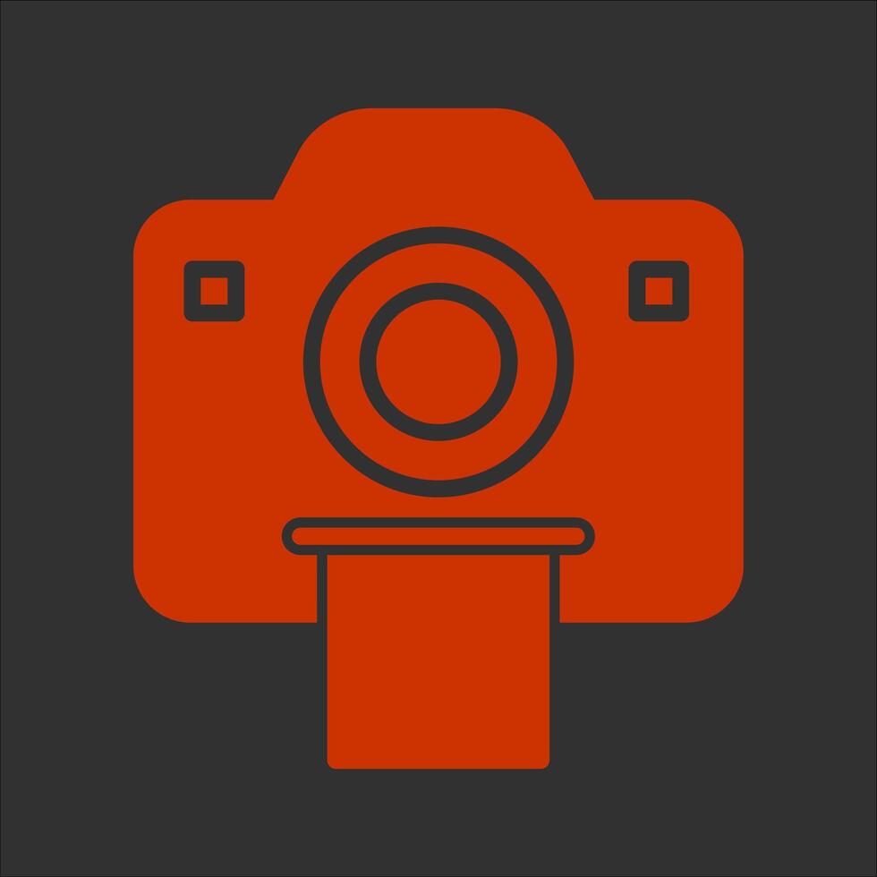 Polaroid Photos Icon Design vector