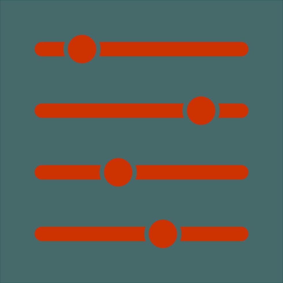 Filtering Icon Design vector