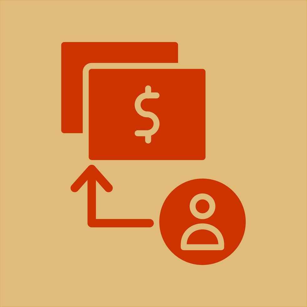 Compensation Package Icon Design vector