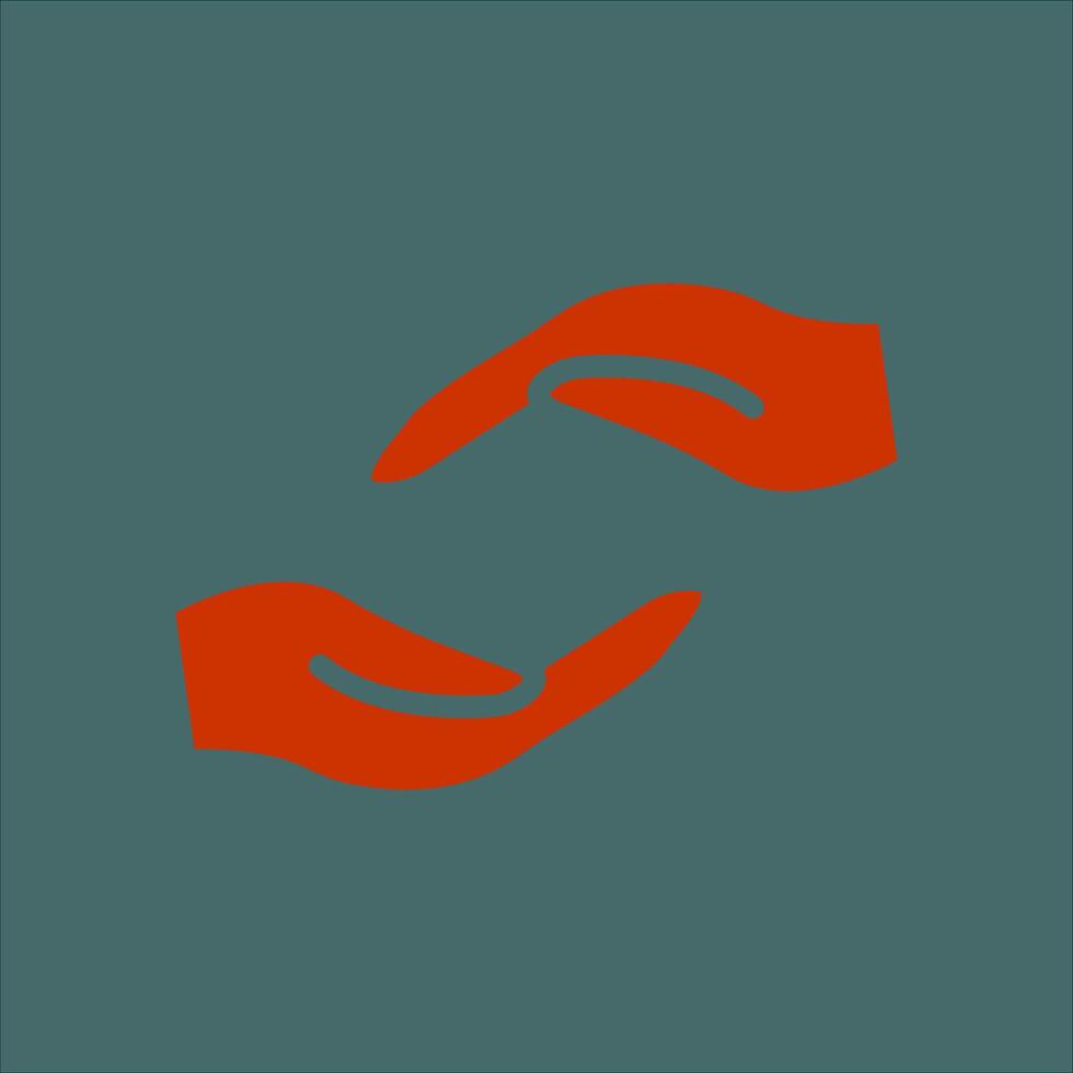 Supportive Hand Icon Design vector
