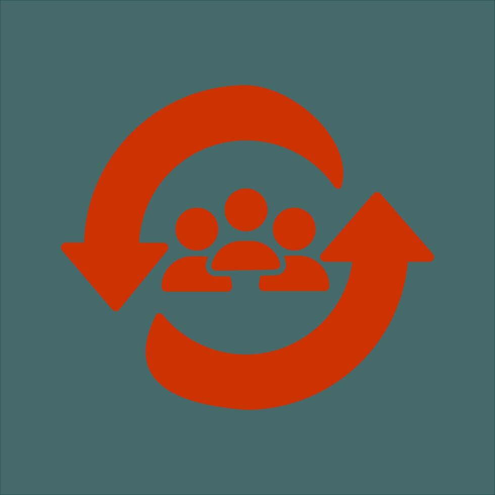 Career Change Icon Design vector