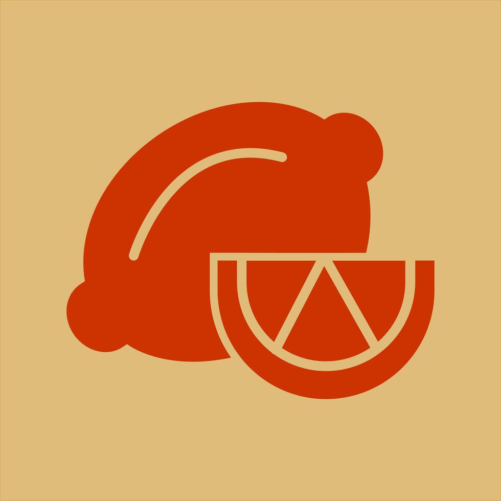 Lemon Icon Design vector