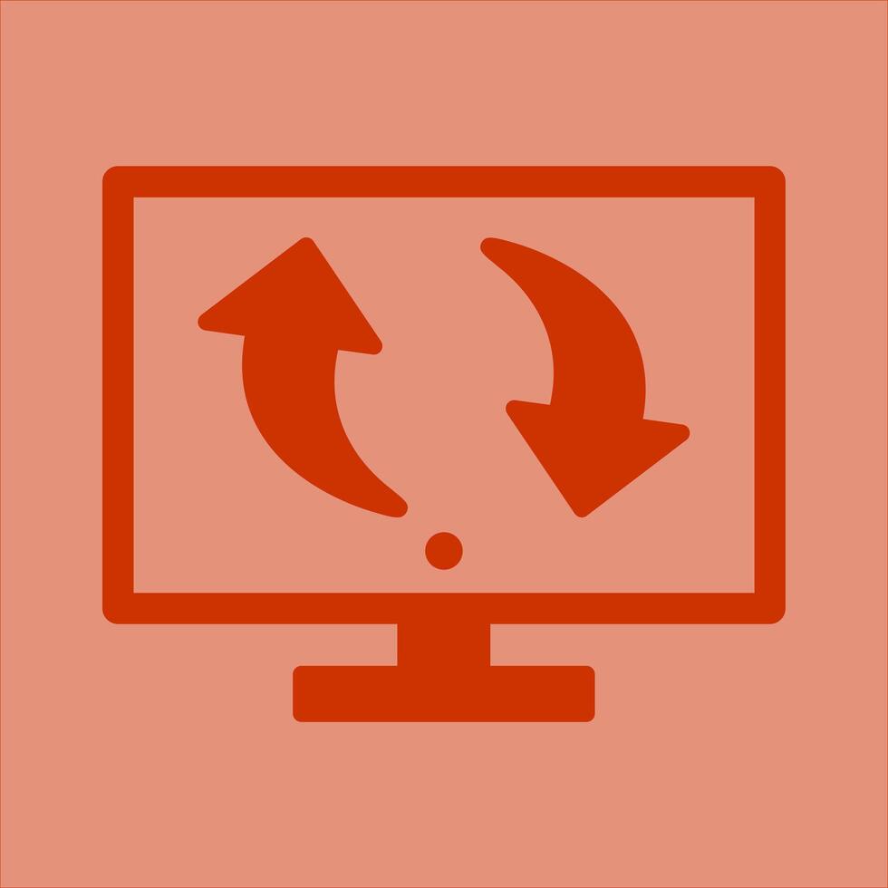 Migrate Icon Design vector