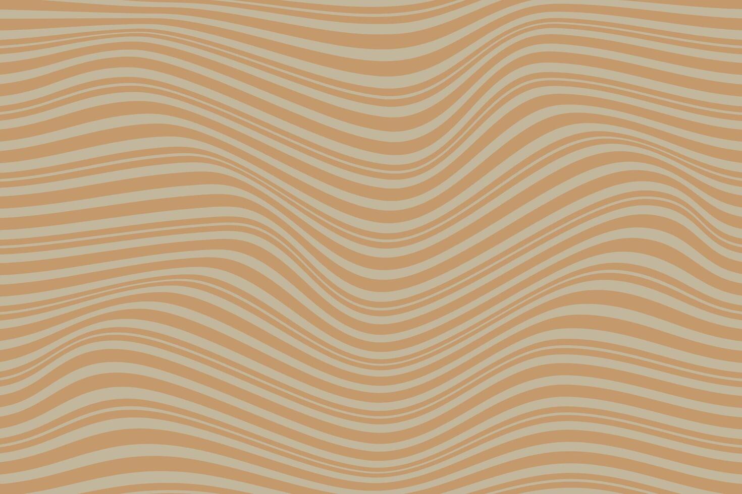 simple abstract brown color wavy distort line pattern the pattern of the lines on a beige background vector