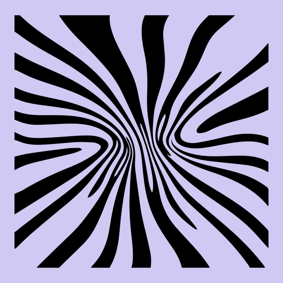 A zebra stripe pattern on a purple background vector