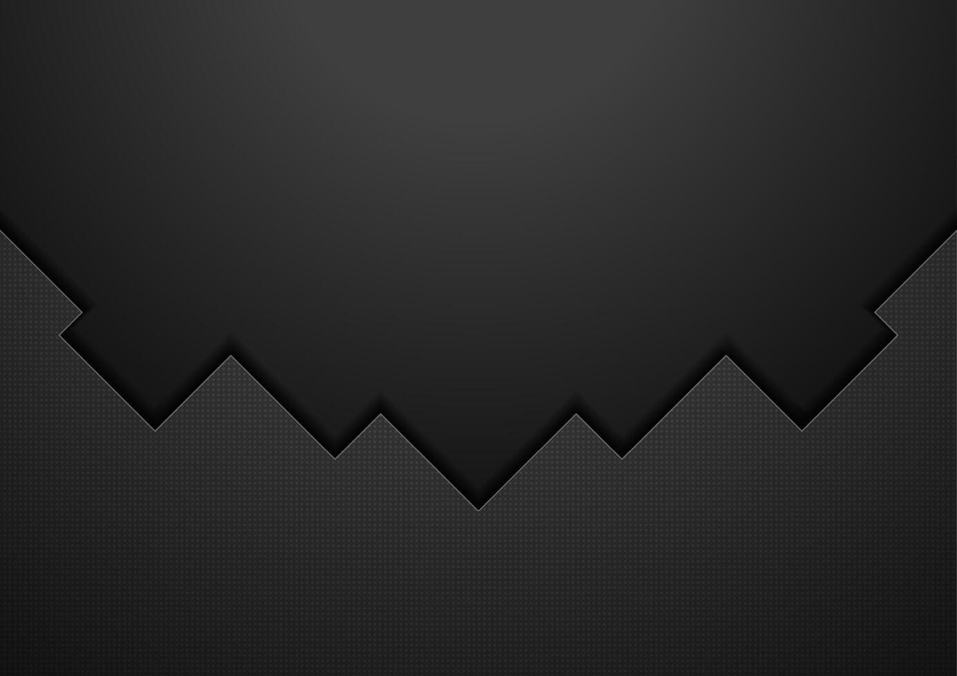 Black tech geometric concept background vector