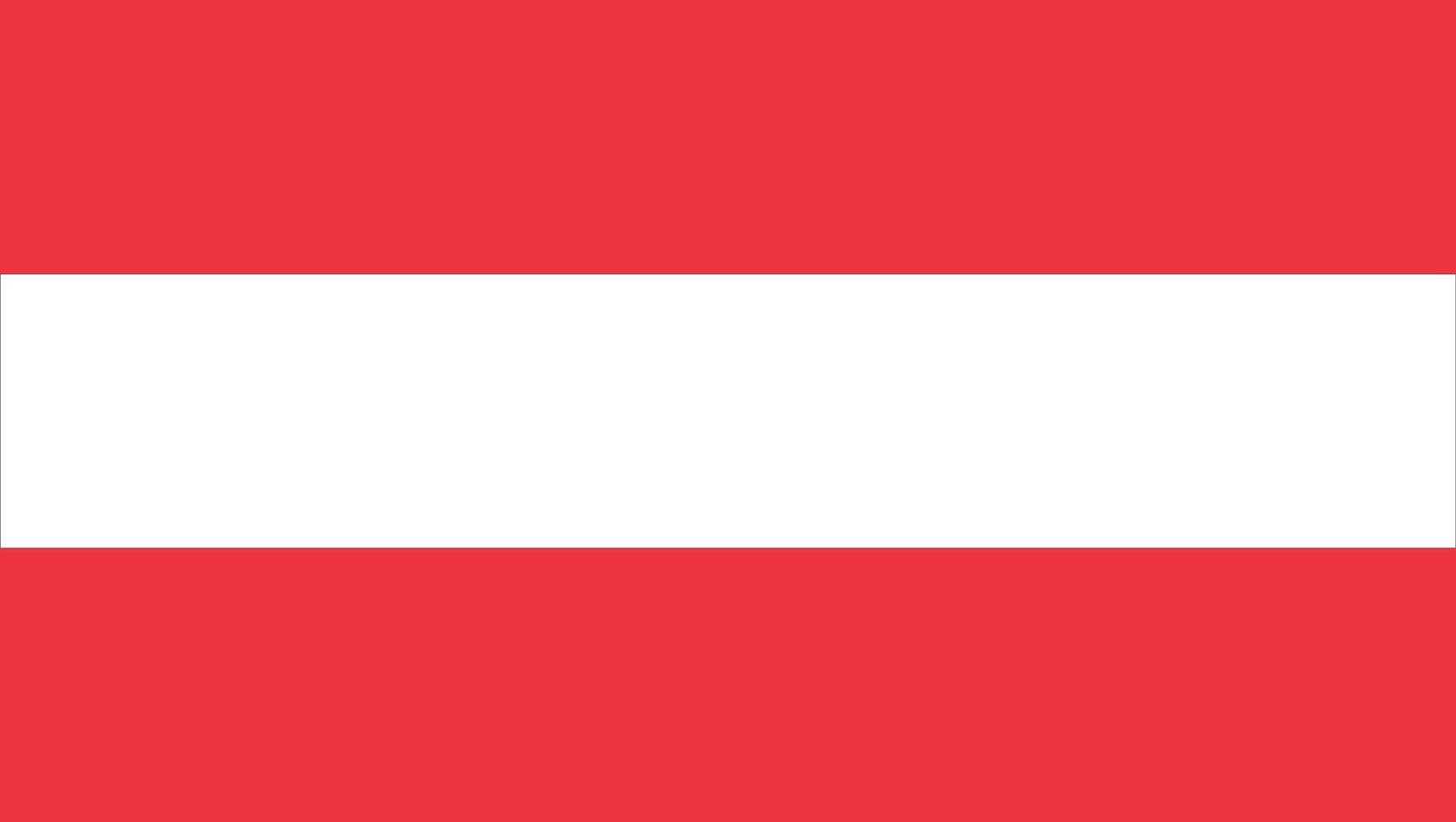 The flag of Austria Free llustration vector