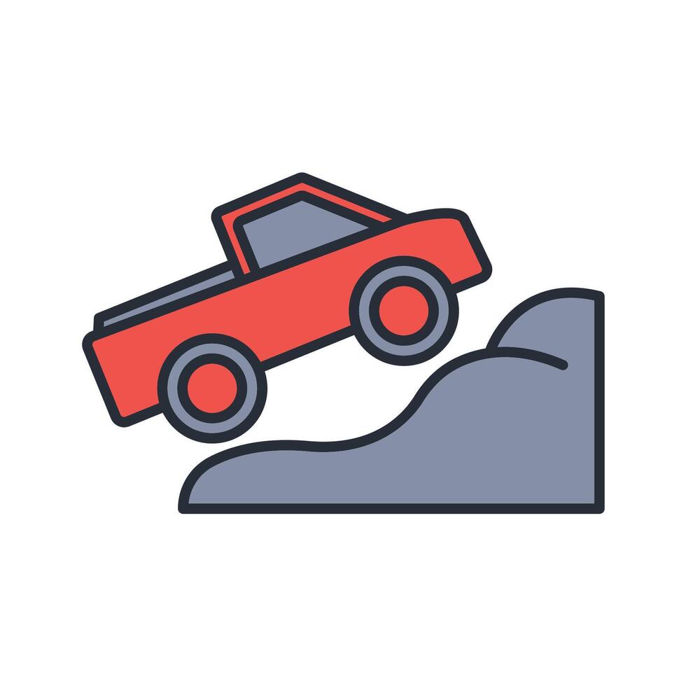Ascent icon. .Editable stroke.linear style sign for use web design,logo.Symbol illustration. vector