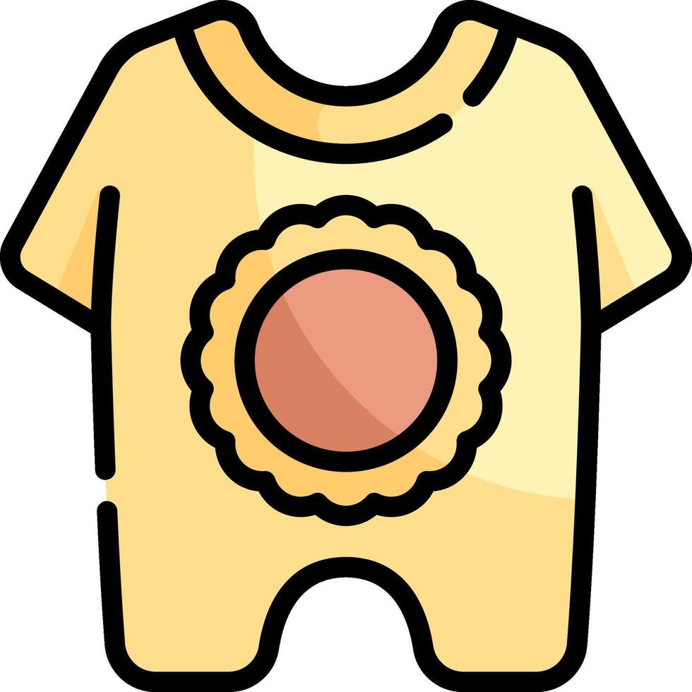 Baby clothes icon illustration design vector
