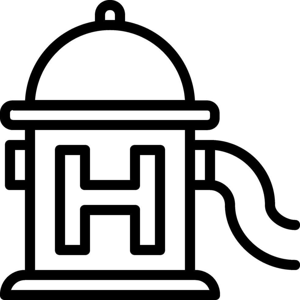 Fire hydrant icon vector