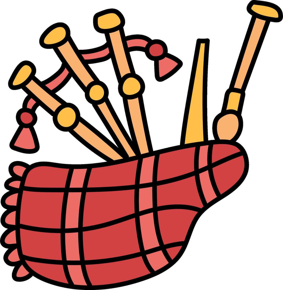 Bagpipe clipart bagpipe clipart vector
