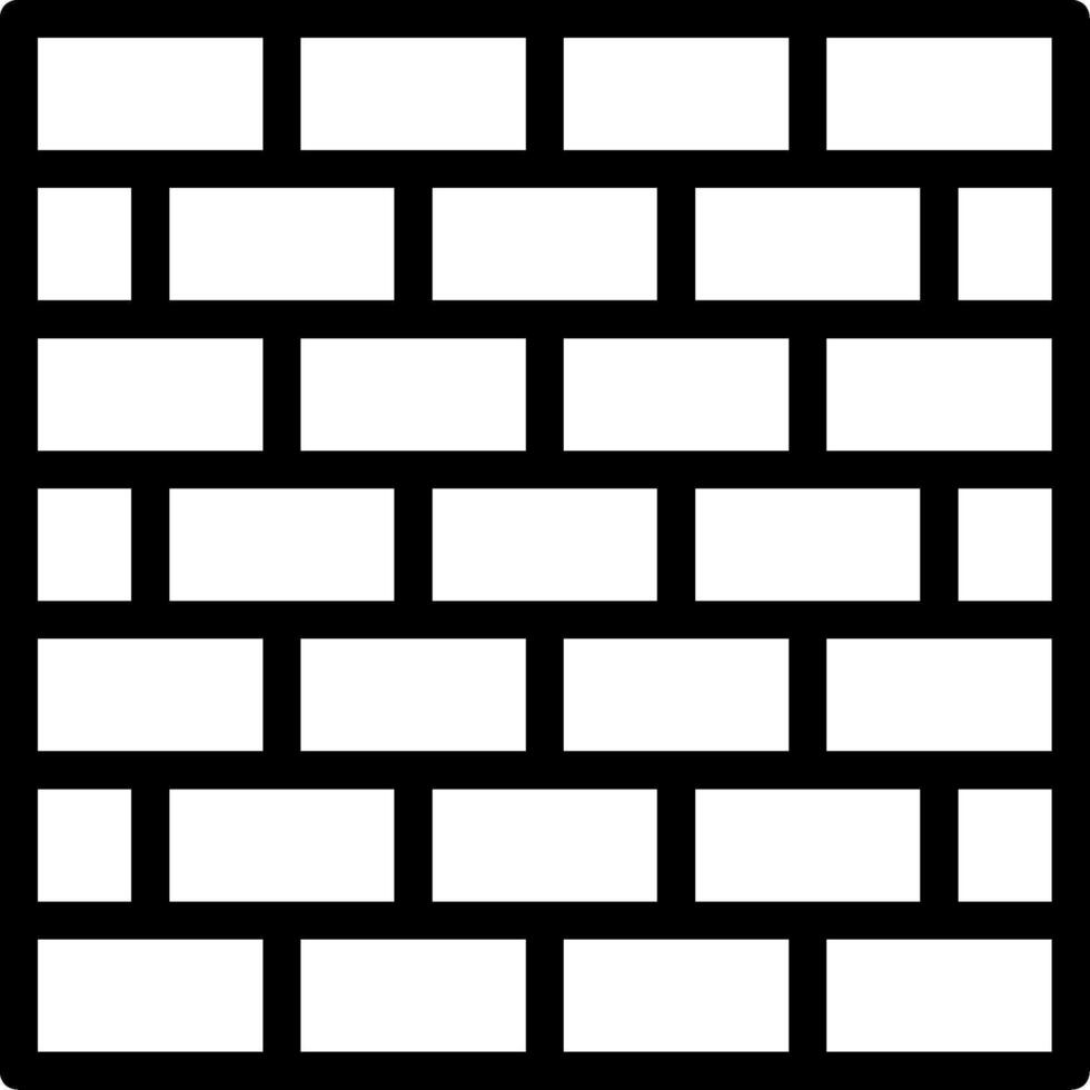 A brick wall with squares on it vector
