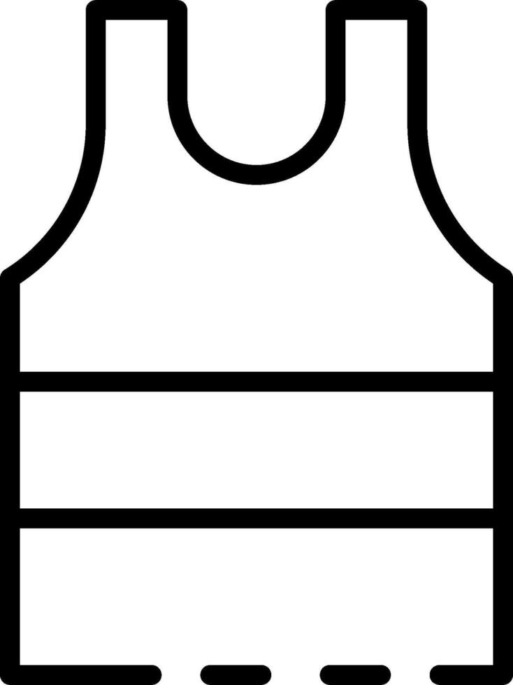 Life vest icon vector