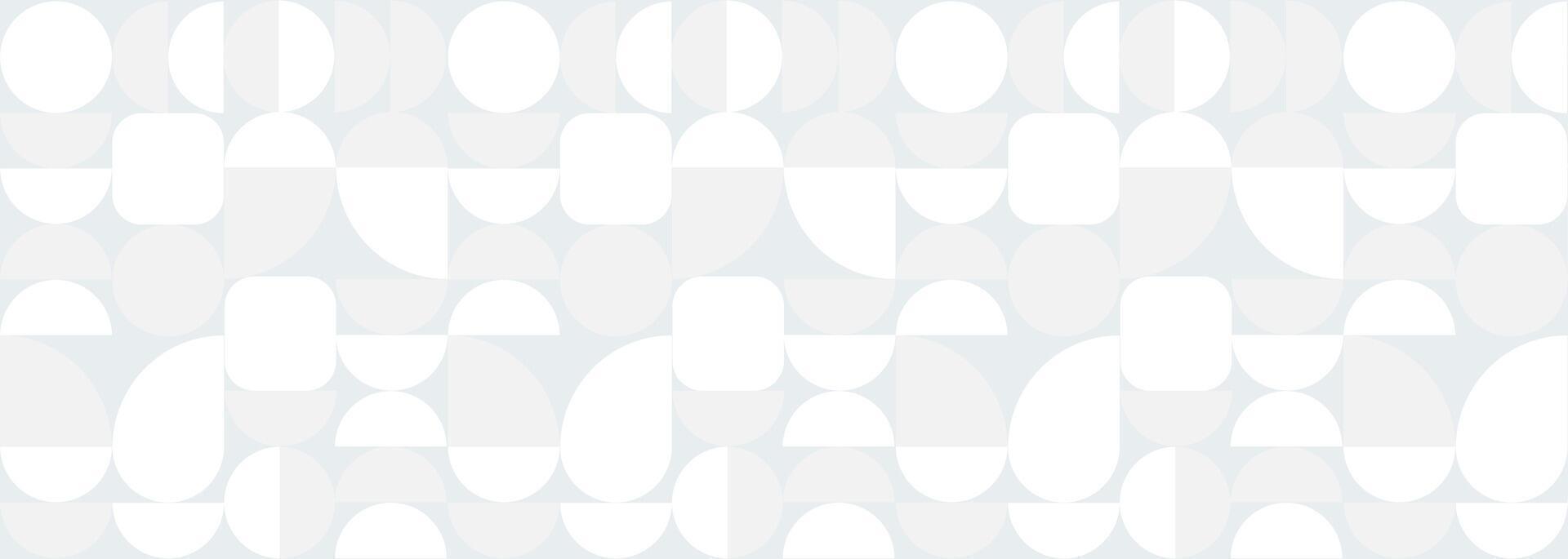 Christmas abstract geometric background. Pattern with simple geometric shapes. Mosaic and Scandinavian style. vector