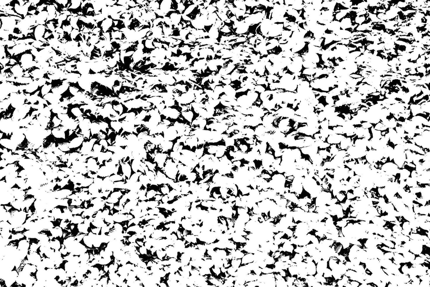 Black and White Abstract Leaf Texture - Grunge Pattern for Creative Designs and Overlays vector