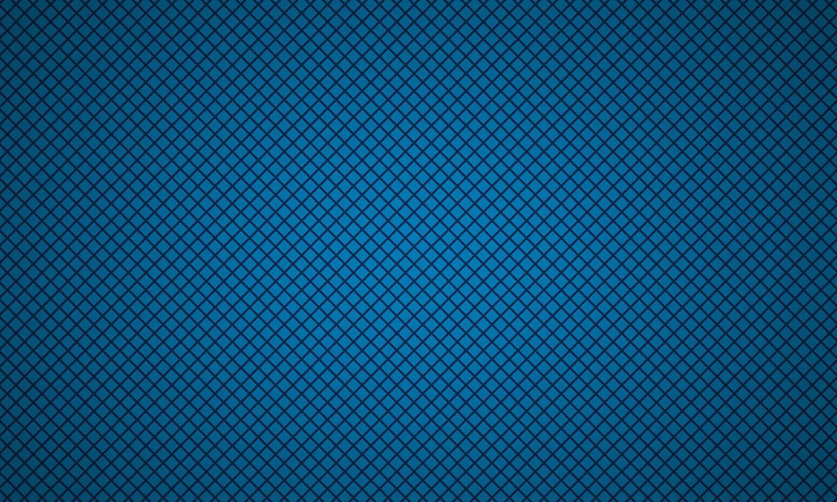Blue diagonal square grid background vector