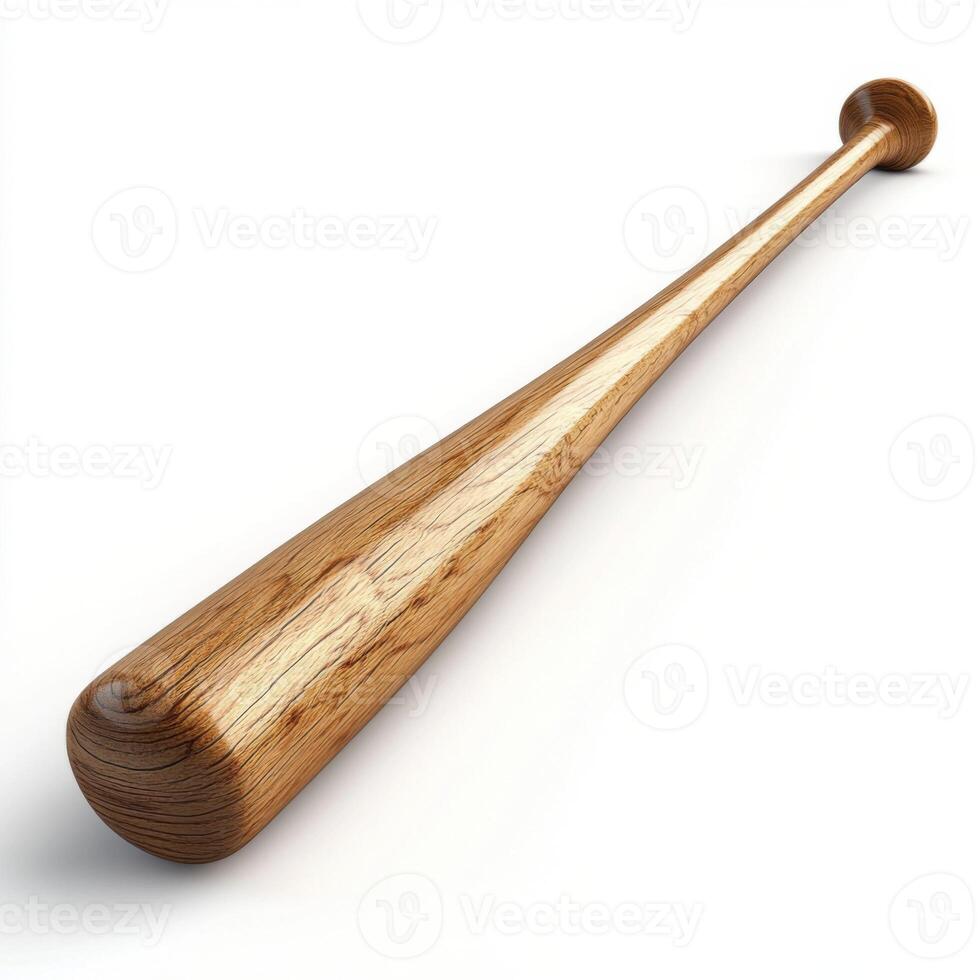 A baseball bat is shown on a white background photo
