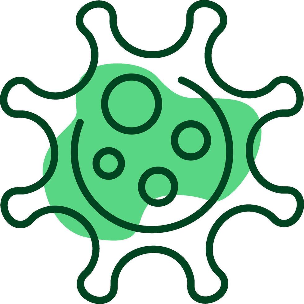 Coronavirus Outline Style Icon vector