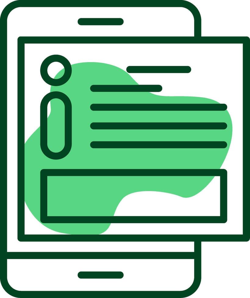 Information Outline Style Icon vector