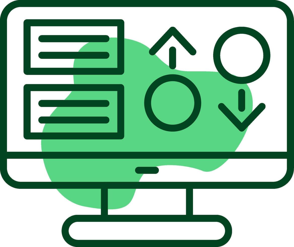 Pinch Outline Style Icon vector