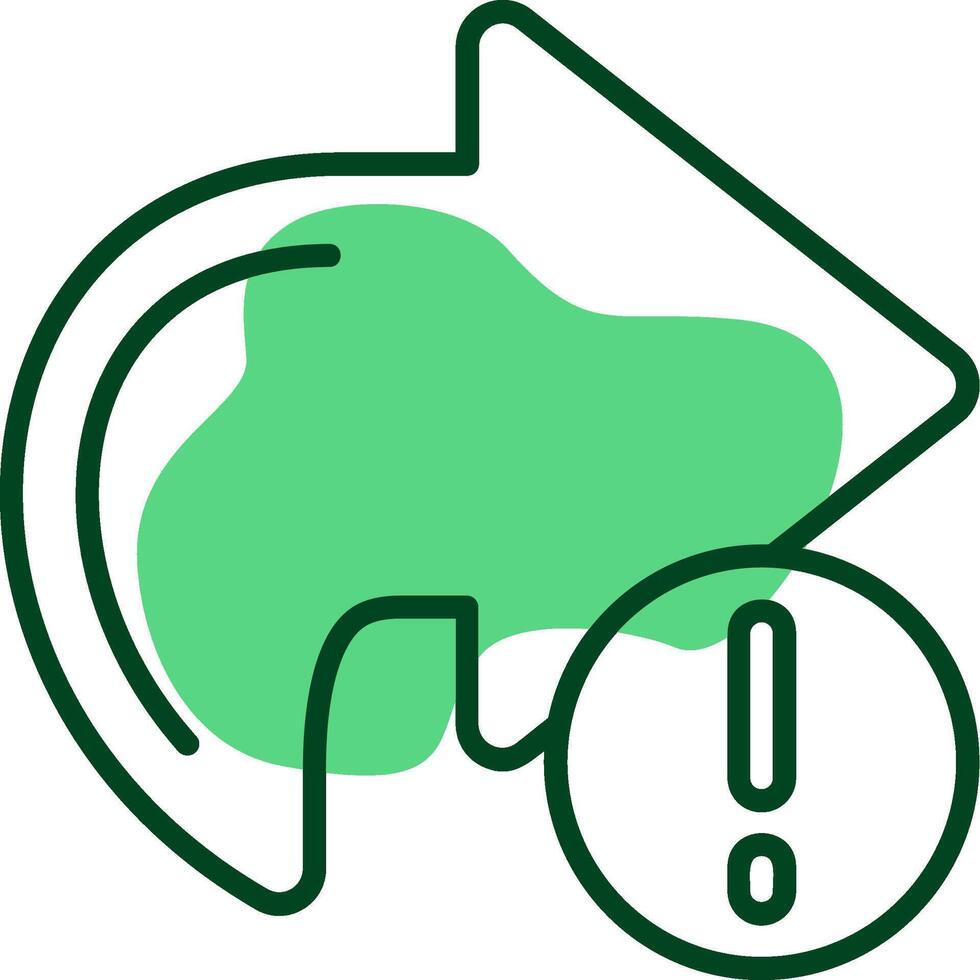 Share Outline Style Icon vector