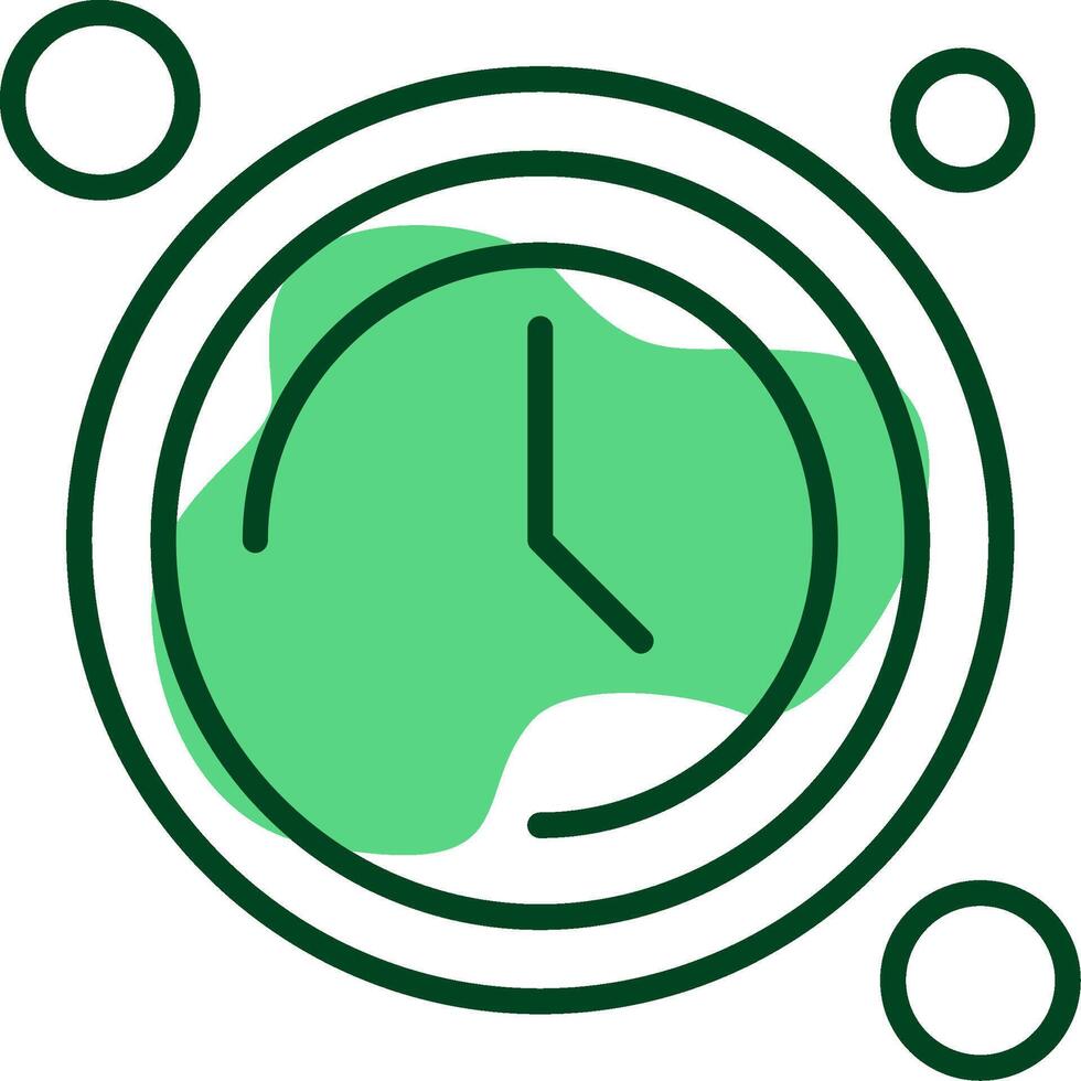 Histroy Button Outline Style Icon vector