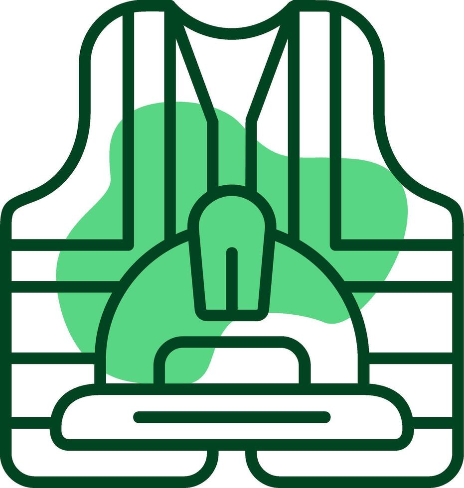 Occupational Safety Icon Outline Style Icon vector