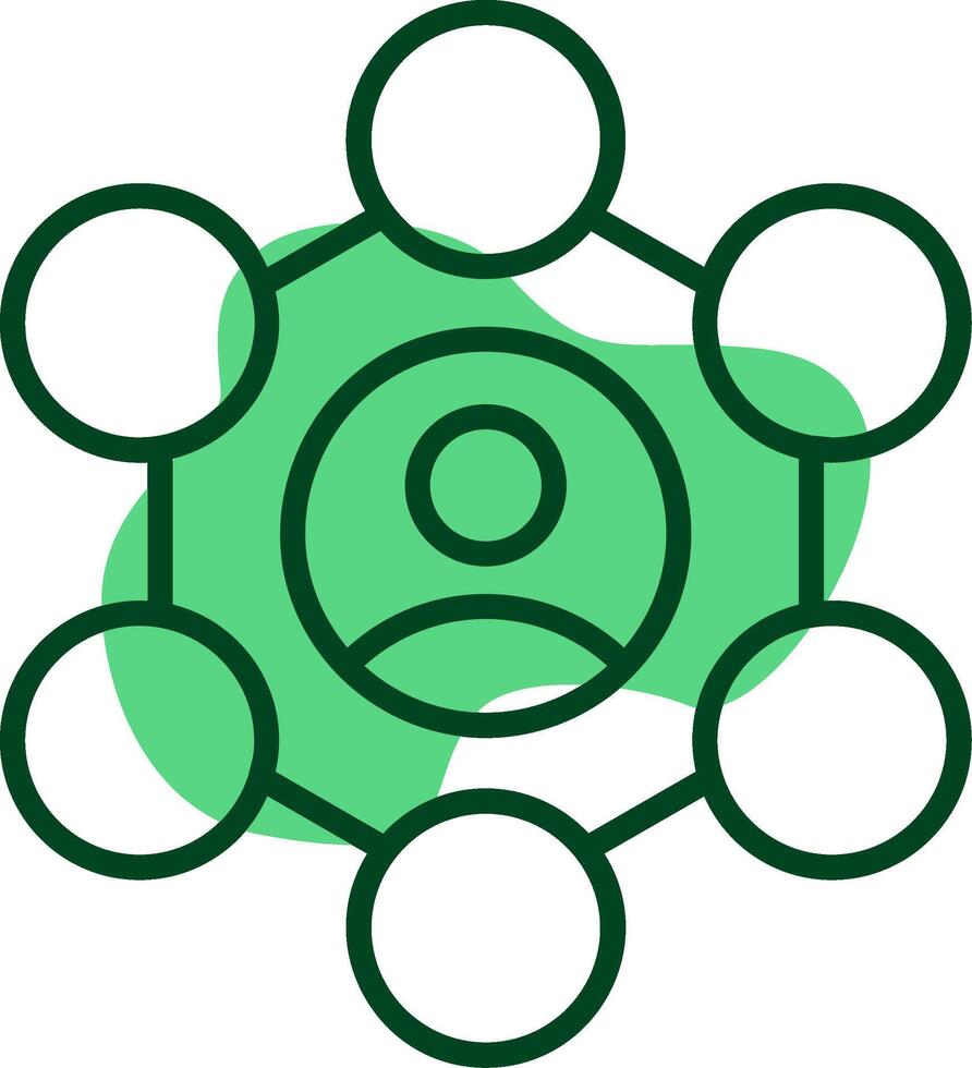 Union Organizer Outline Style Icon vector